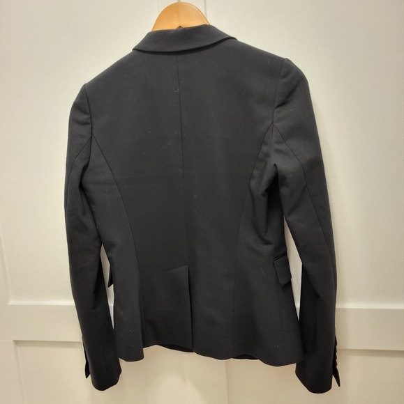 Black notch-collar blazer - Picture 2 of 3
